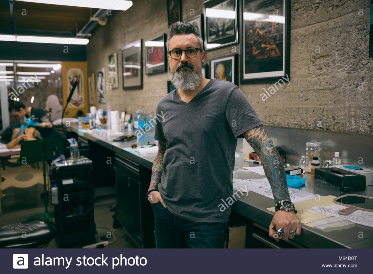 Tattoo artist studio hi-res stock photography and images - Alamy