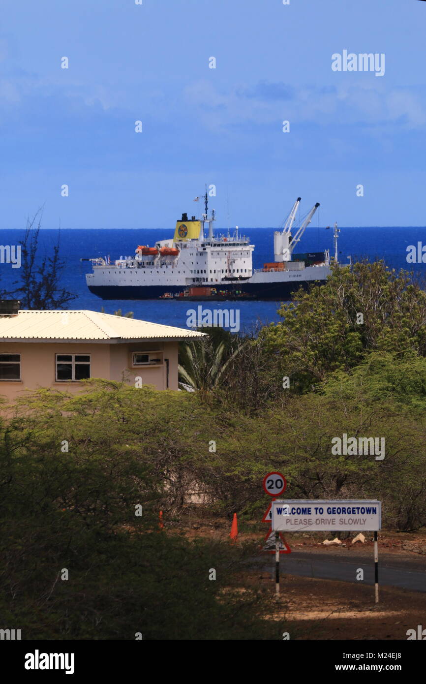 RMS St Helena Stock Photo Alamy