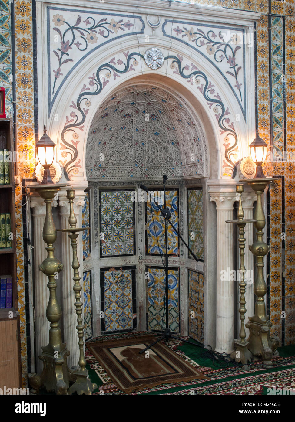 Gurgi Mosque interior Stock Photo