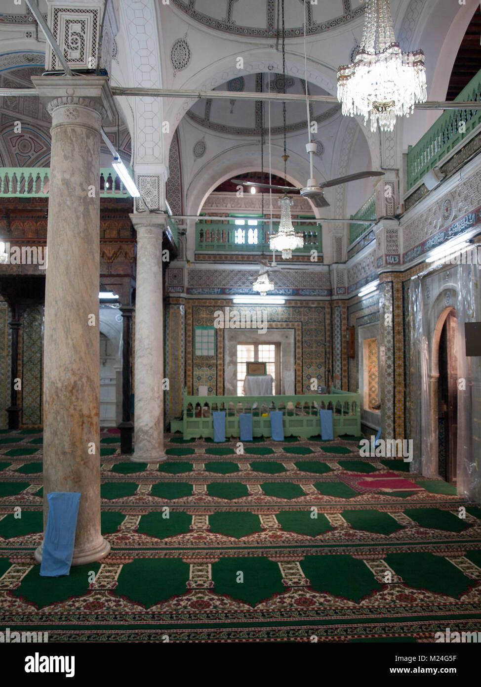 Gurgi Mosque praying room Stock Photo Alamy