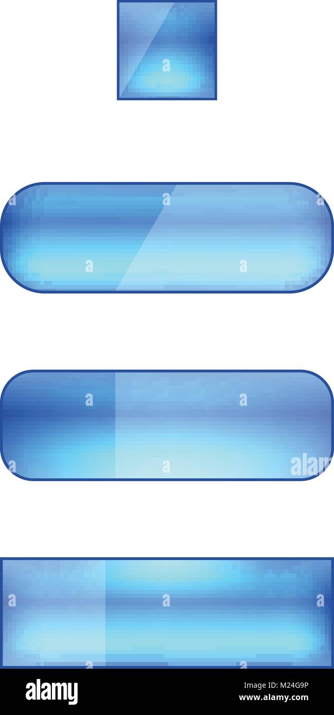 vector web buttons set Stock Vector Image & Art - Alamy