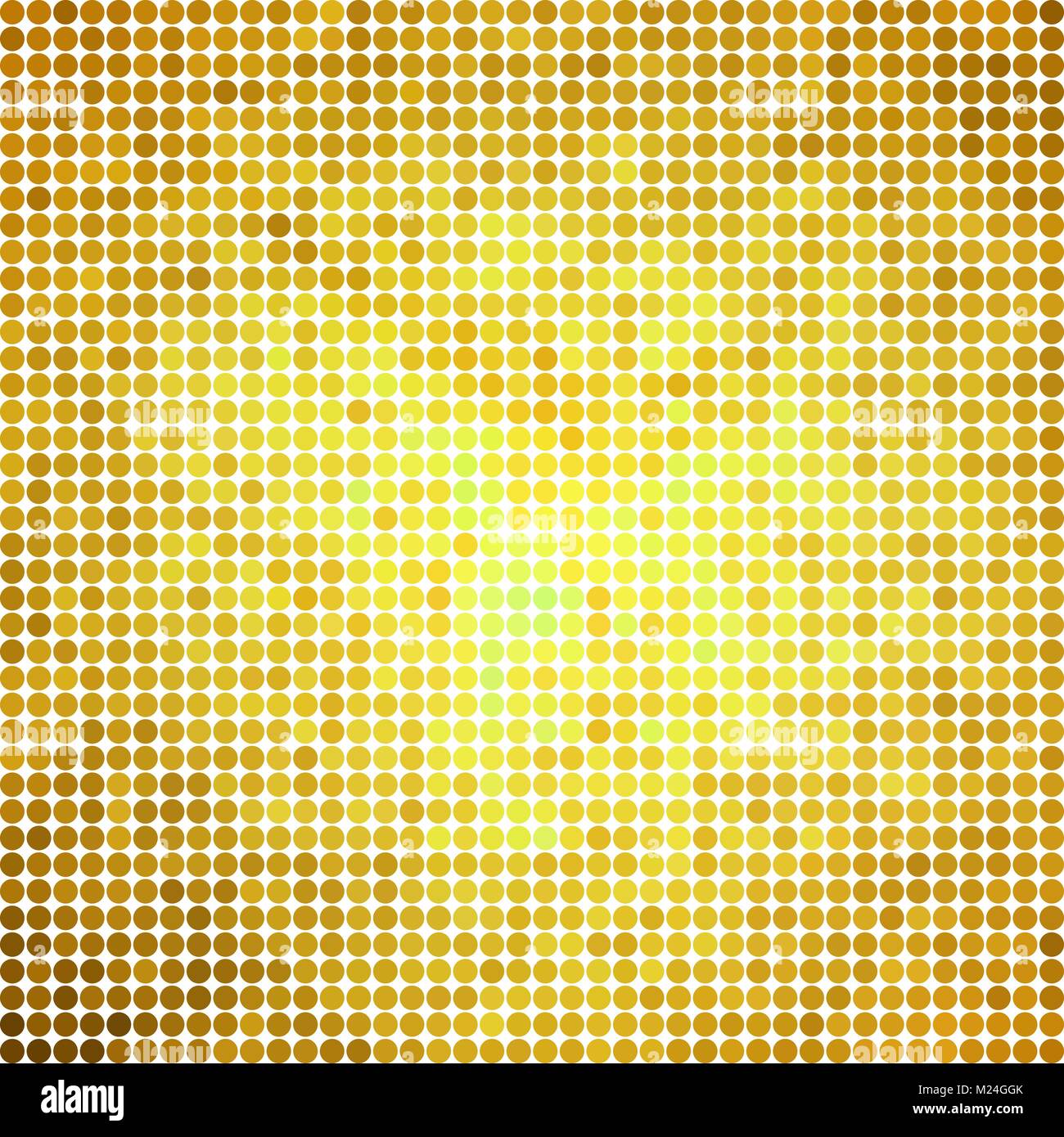 abstract vector colored round dots background - yellow Stock Vector ...