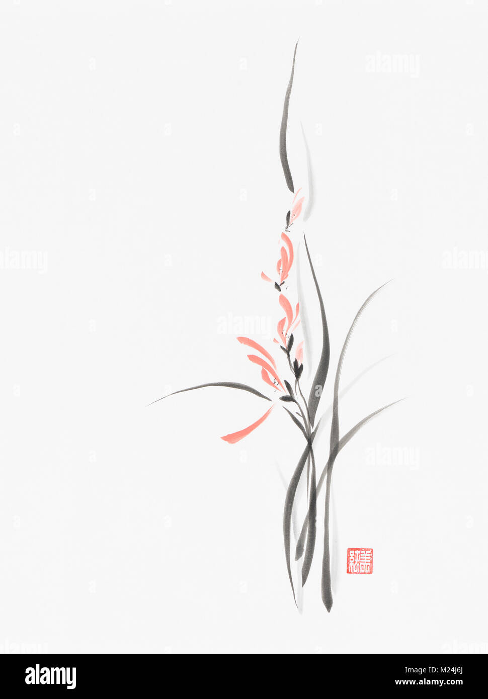 Sumi e style hires stock photography and images Alamy