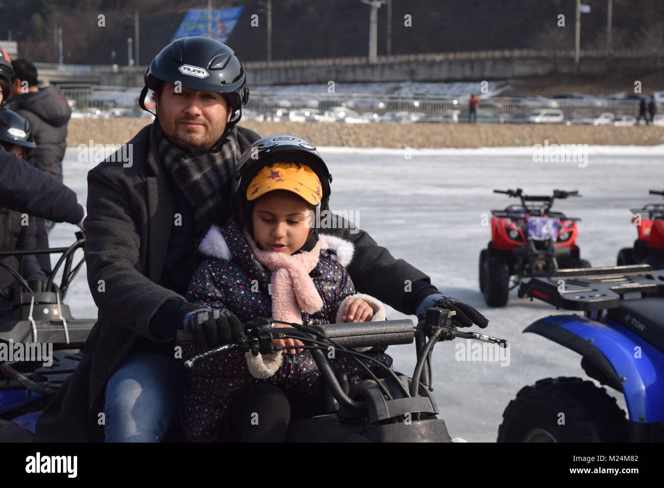 kid on motorcycle