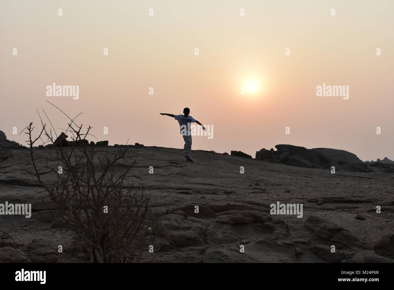 Hiking group on top of the mountains Stock Photo - Alamy