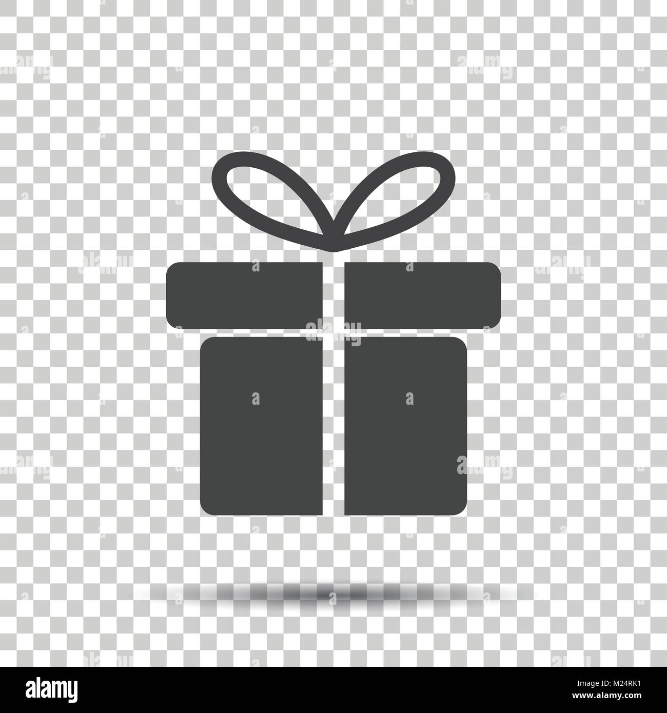 Знак сюрприз. Подарок плоская коробка иконка. Ящик логотип. Подарочная коробка вектор на белом фоне. Минималистичный значок коробки.