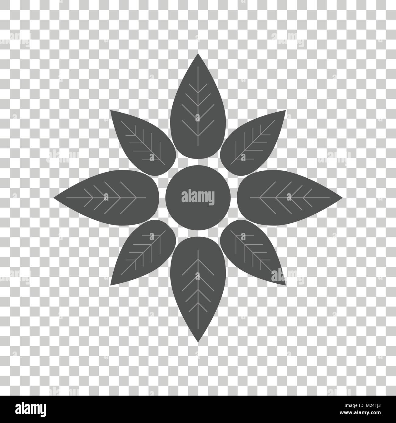 Flower Icon vector flat Stock Vector Image & Art - Alamy