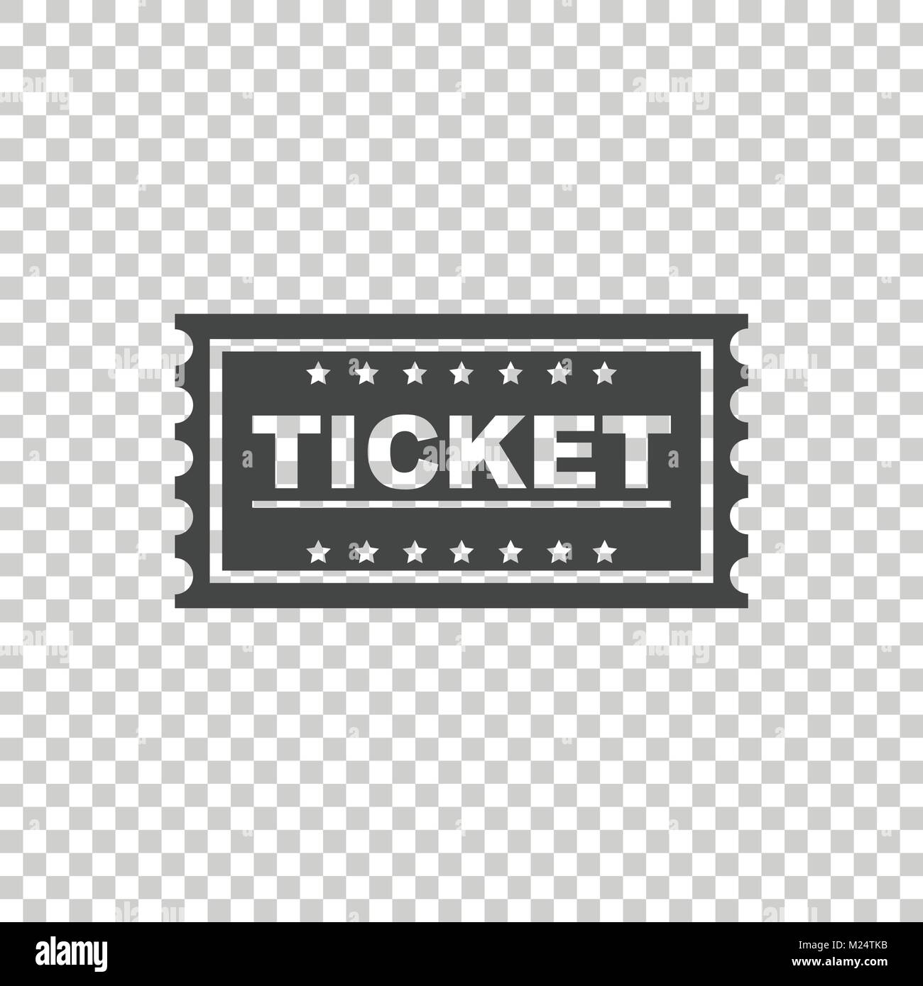 Ticket icon vector hi-res stock photography and images - Alamy