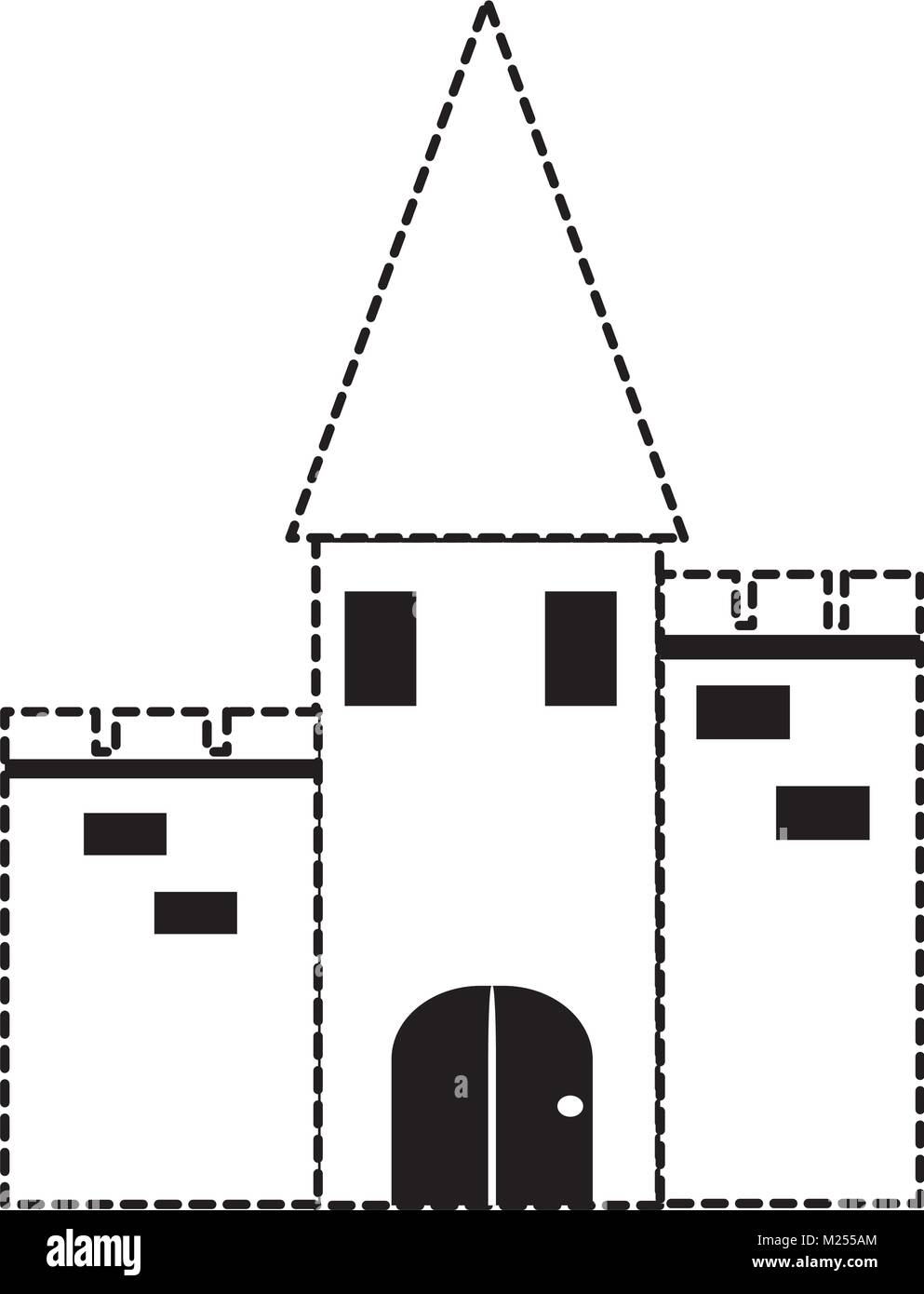 Medieval castle design Stock Vector Image & Art - Alamy
