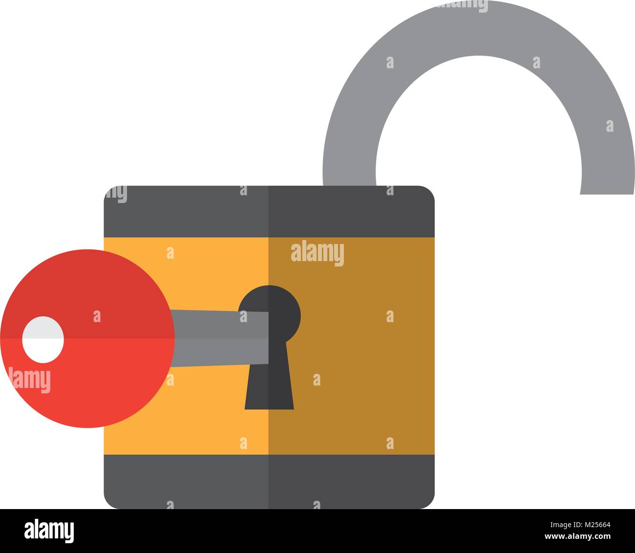 safety lock icon image Stock Vector Image & Art Alamy