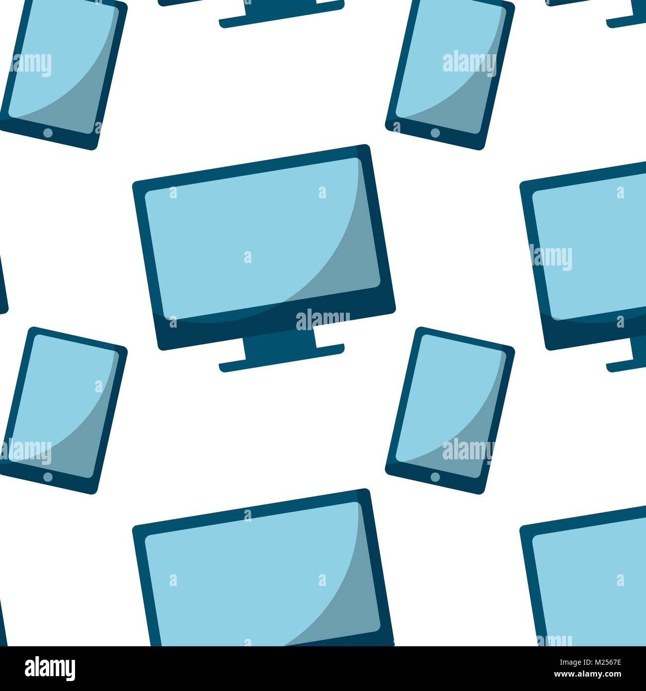 computer monitor pattern n image Stock Vector Image & Art Alamy