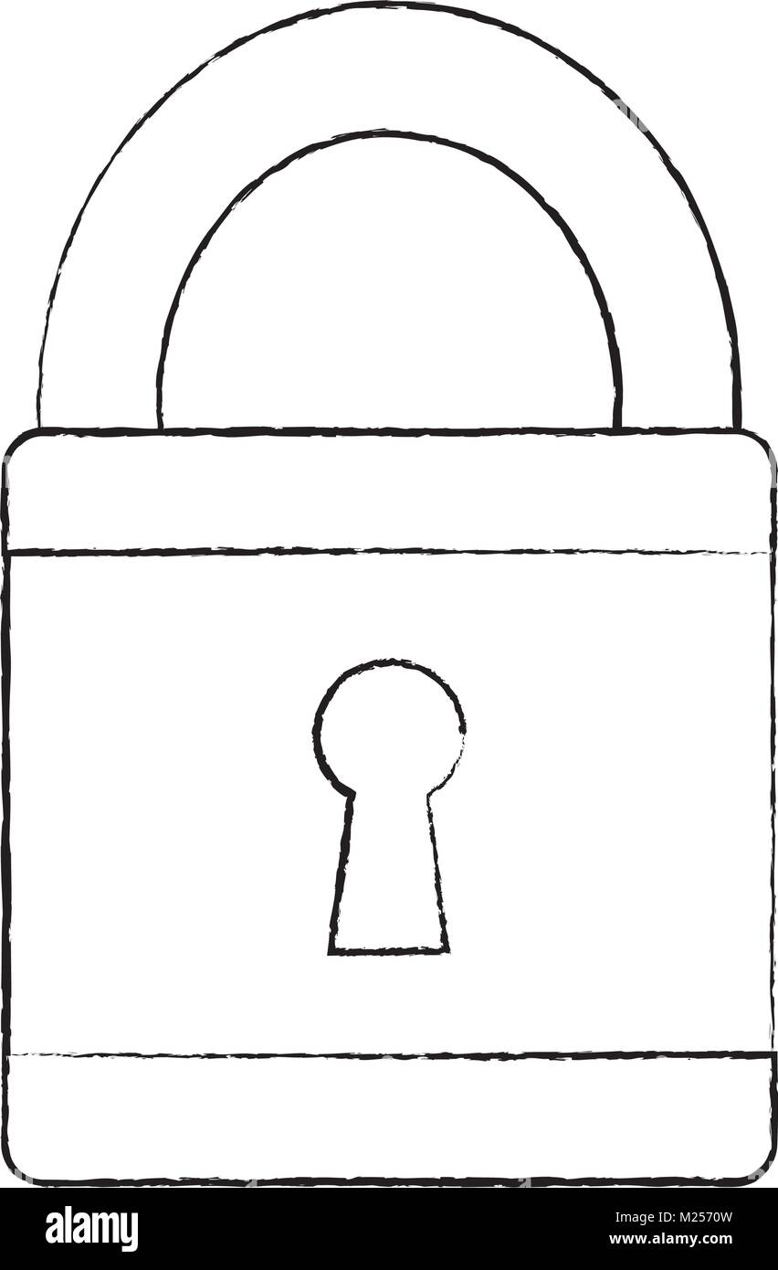 security informacion data protection safety icon symbol Stock Vector