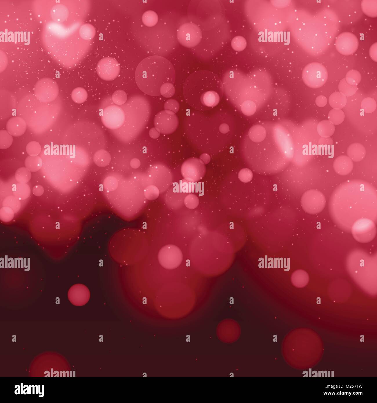 Valentines day. Red hearts Stock Vector Image & Art - Alamy