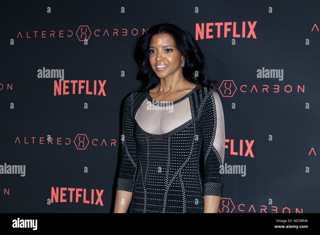 Los Angeles, CA, USA. 1st Feb, 2018. Renee Elise Goldsberry at arrivals