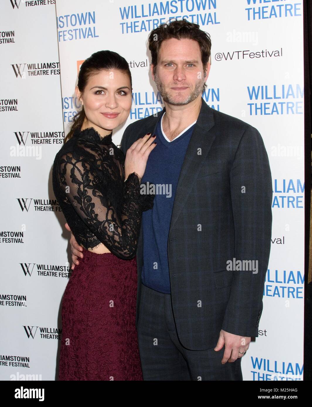 New York, NY, USA. 5th Feb, 2018. Phillipa Soo, Steven Pasquale at arrivals for Williamstown Theatre Festival, Tao Downtown, New York, NY February 5, 2018. Credit: RCF/Everett Collection/Alamy Live News Stock Photo