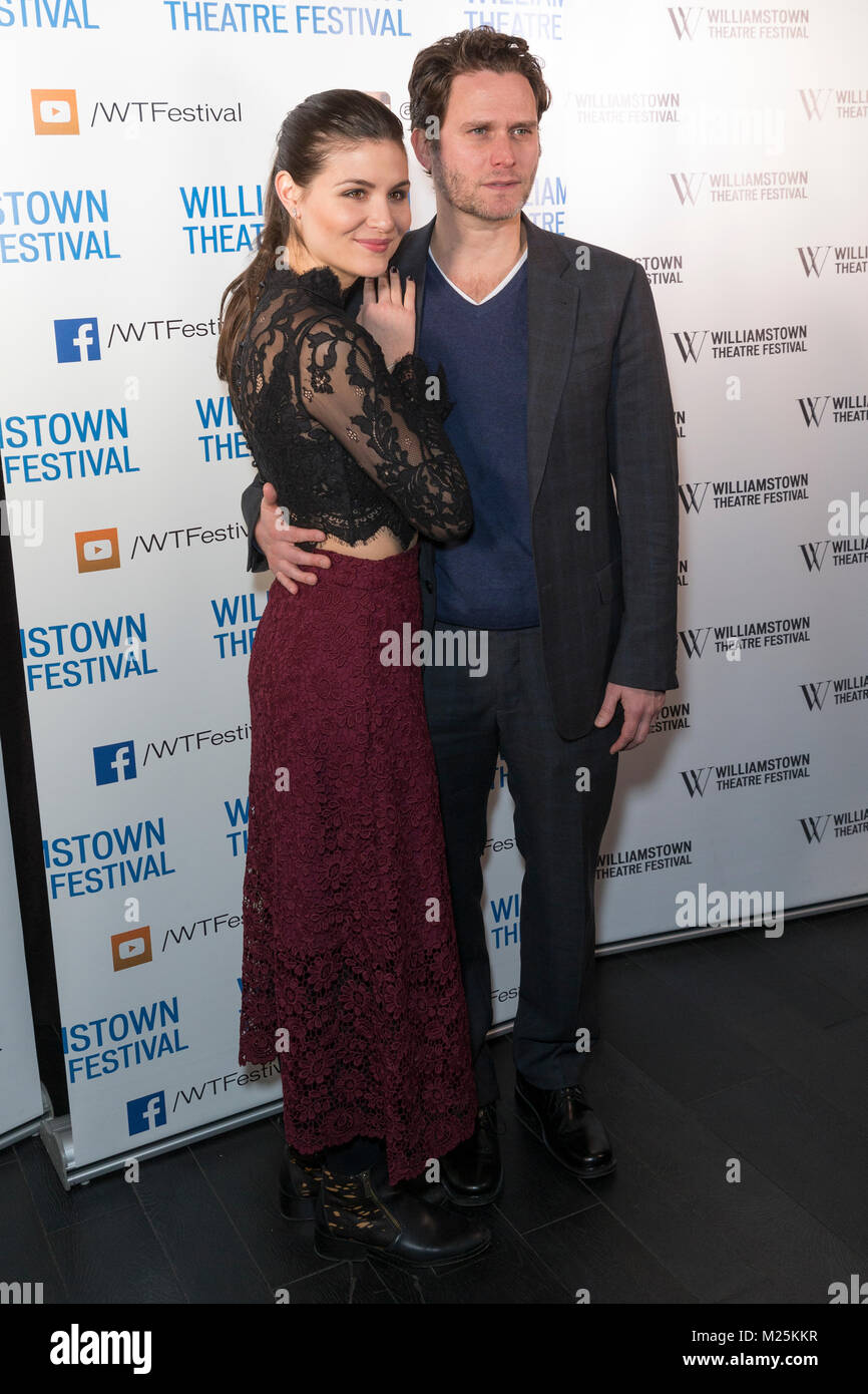 New York, NY - February 5, 2018: Phillipa Soo and Steven Pasquale attends Williamstown Theatre Gala at Tao Downtown Credit: lev radin/Alamy Live News Stock Photo