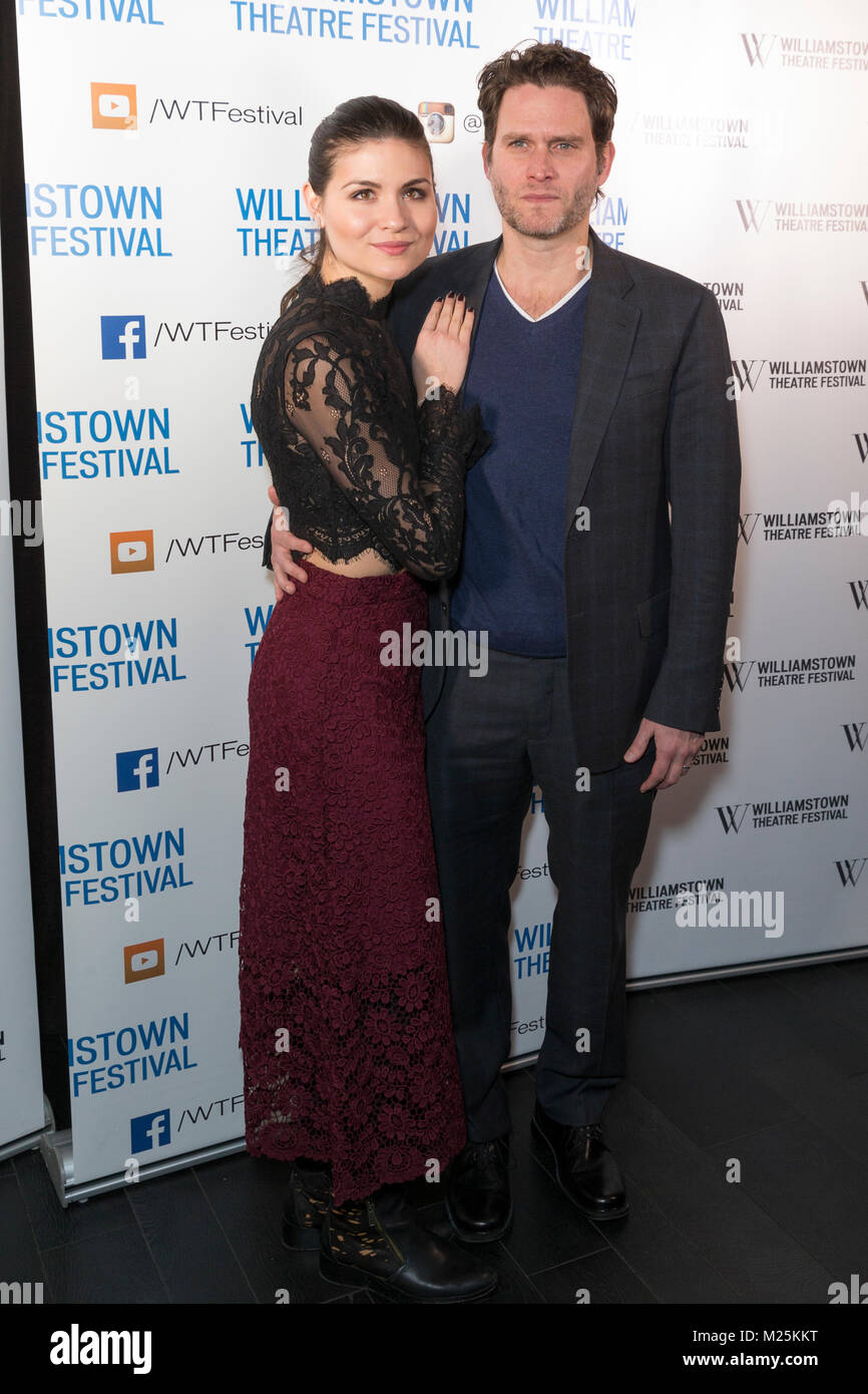 New York, NY - February 5, 2018: Phillipa Soo and Steven Pasquale attends Williamstown Theatre Gala at Tao Downtown Credit: lev radin/Alamy Live News Stock Photo