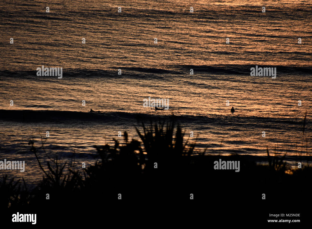 Sunset Raglan Raglan north island new zealand hi-res stock photography and images - Alamy