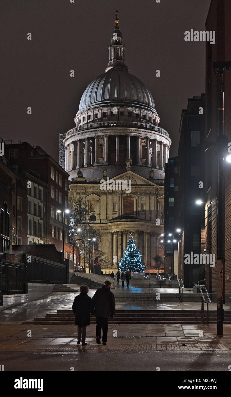 Saint paul's cathedral in London. England, UK Stock Photo