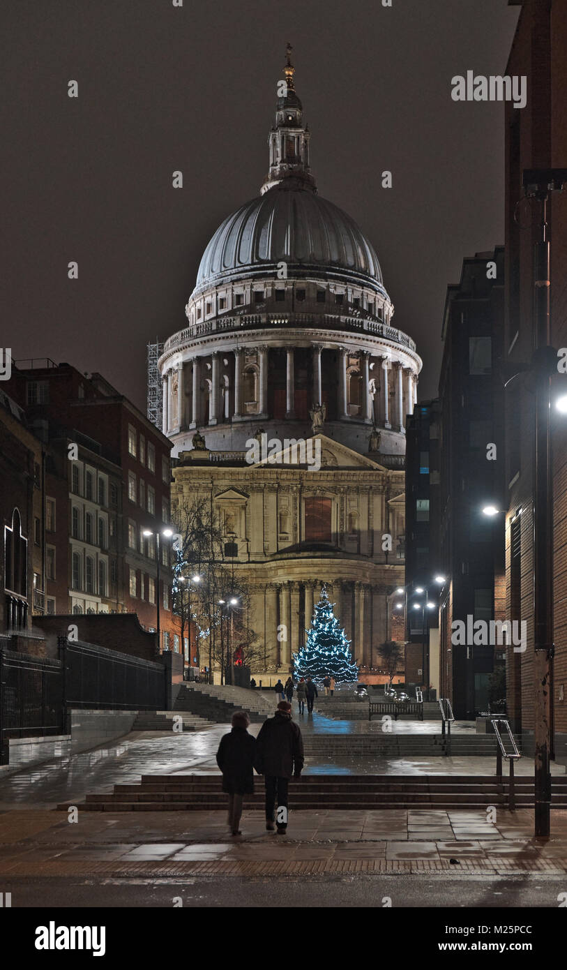 Saint paul's cathedral in London. England, UK Stock Photo