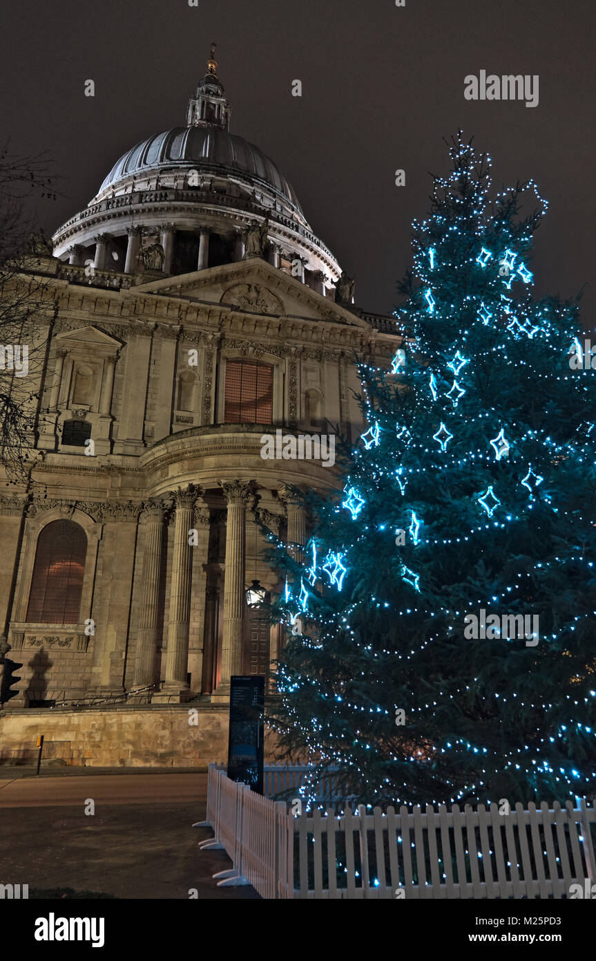 Saint paul's cathedral in London. England, UK Stock Photo