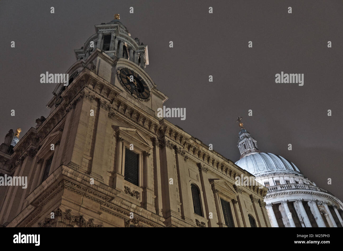 Saint paul's cathedral in London. England, UK Stock Photo