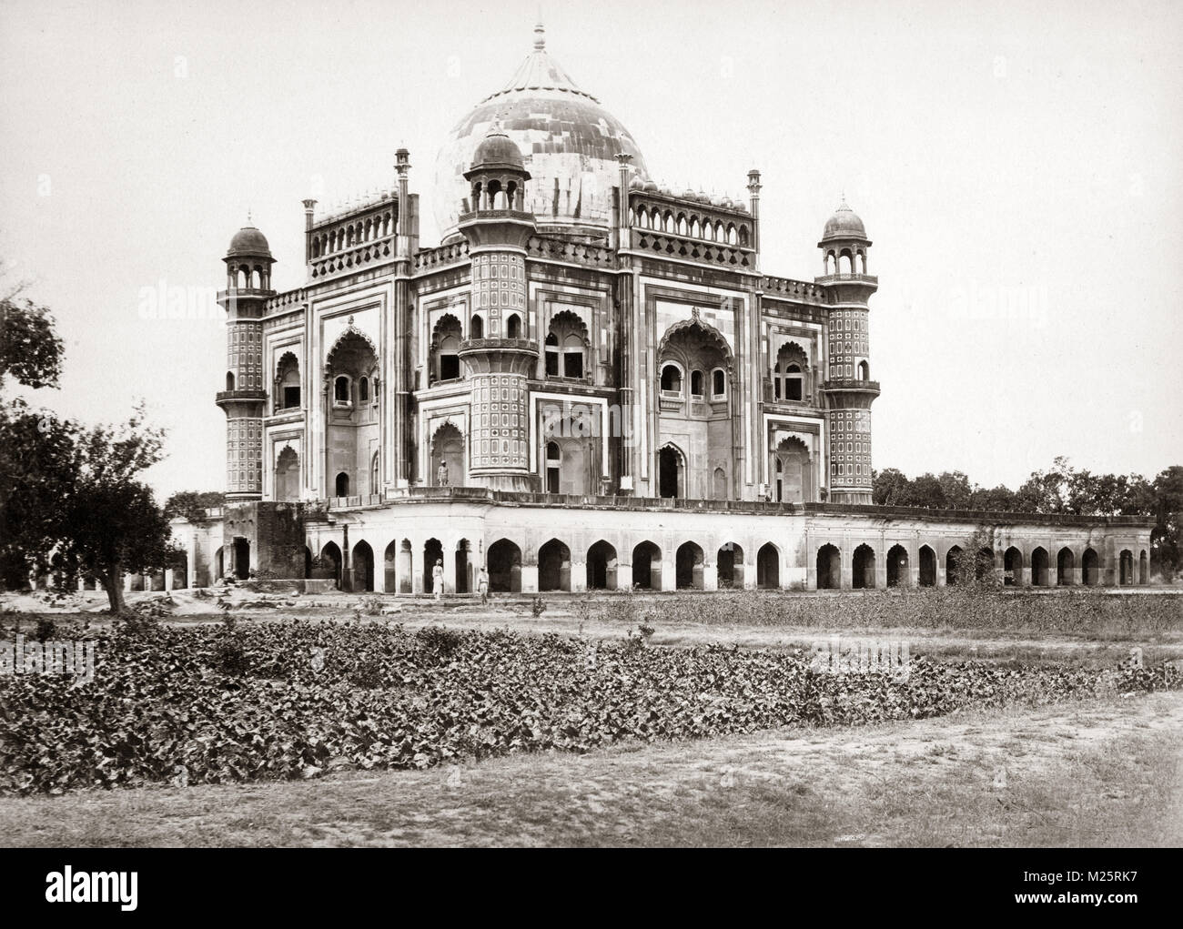 c. 1860s India - Delhi, the mausoleum of Suftur Jung, by Samuel Bourne ...