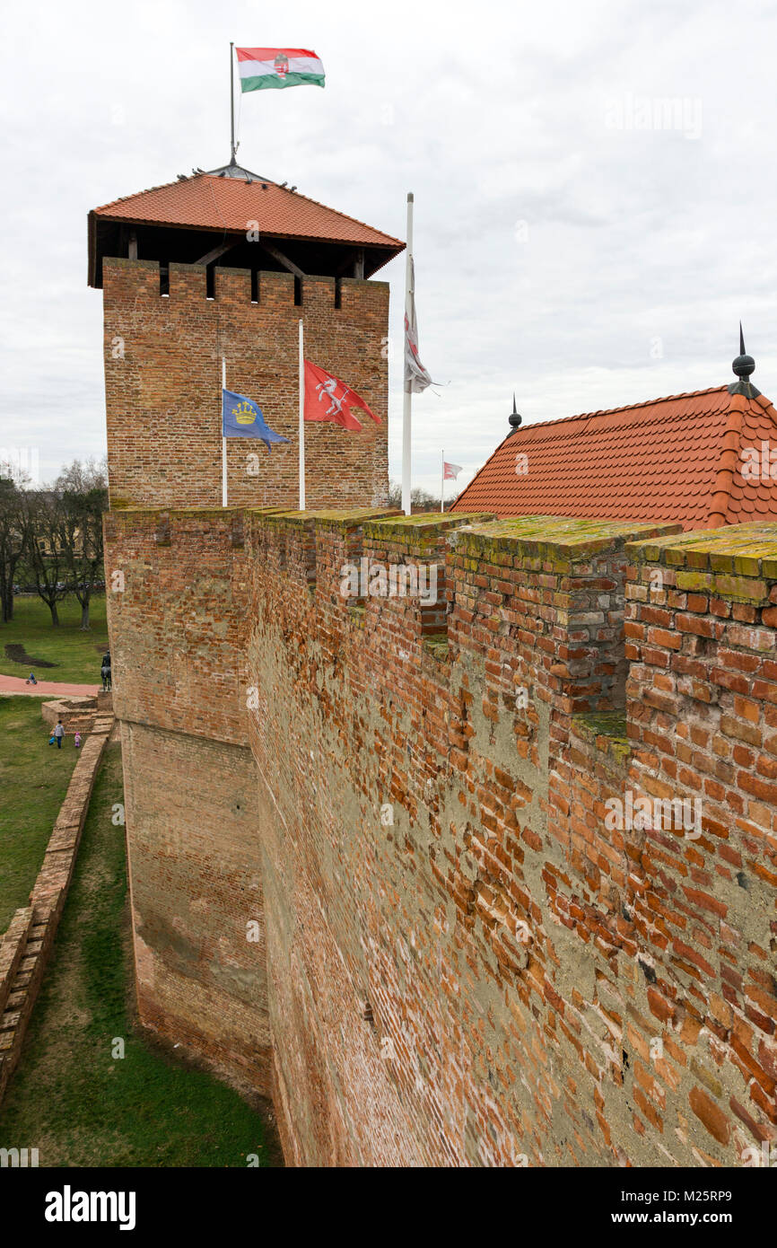 The tower of Gyula Fortress in Gyula, Hungary Stock Photo Alamy