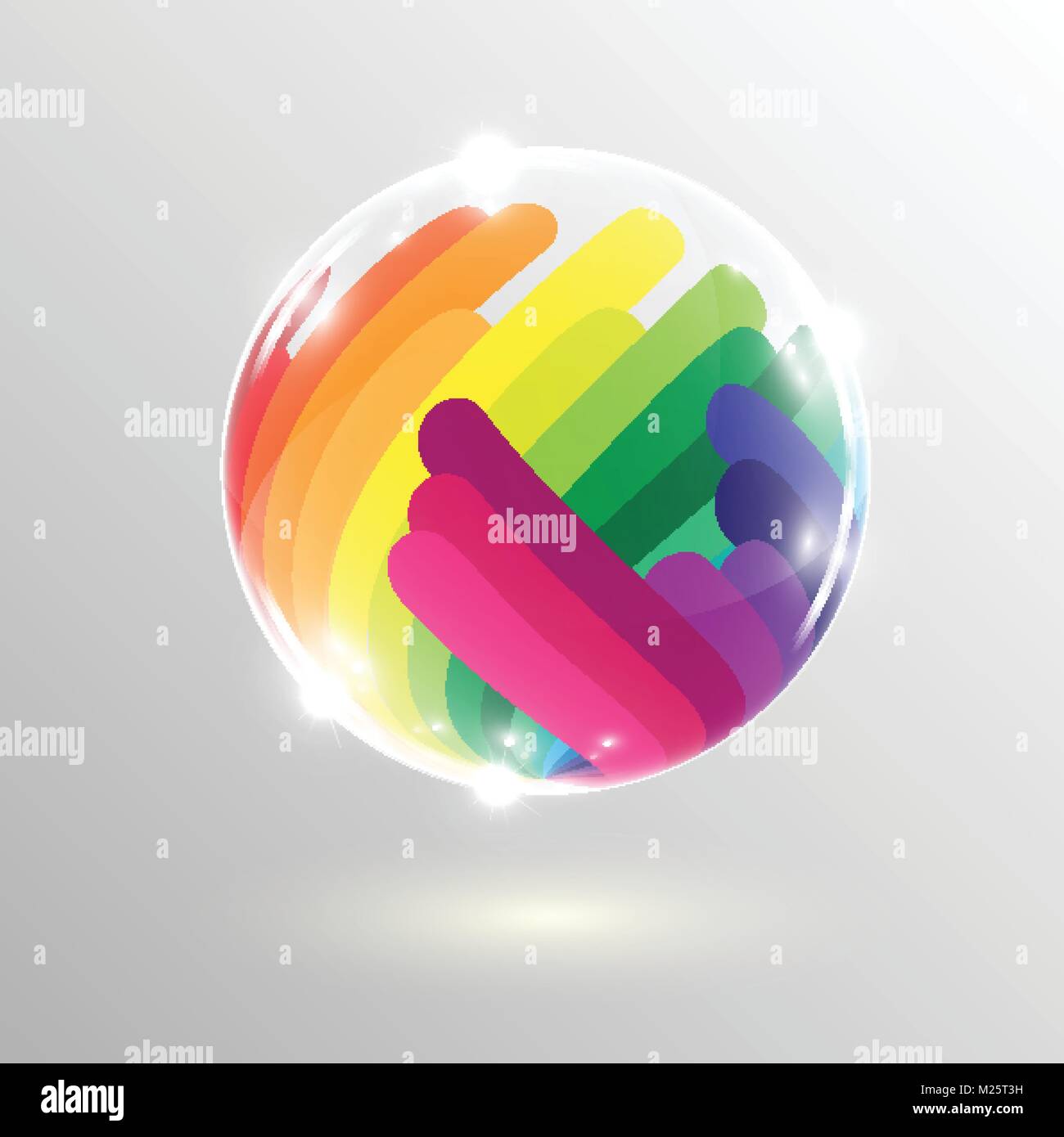 Ball curve motion Stock Vector Images - Alamy