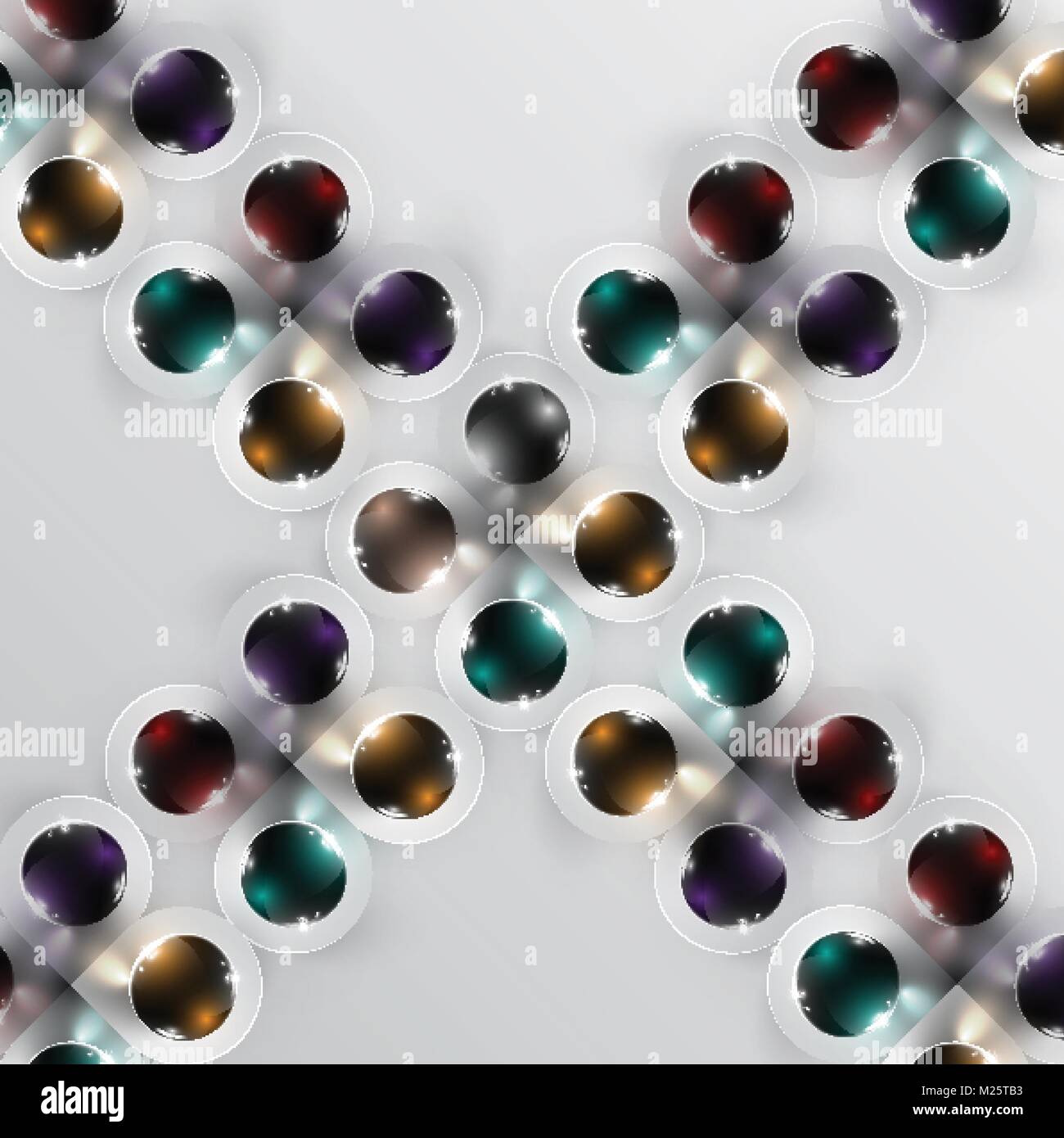 Colorful spheres vector background Stock Vector Image & Art - Alamy