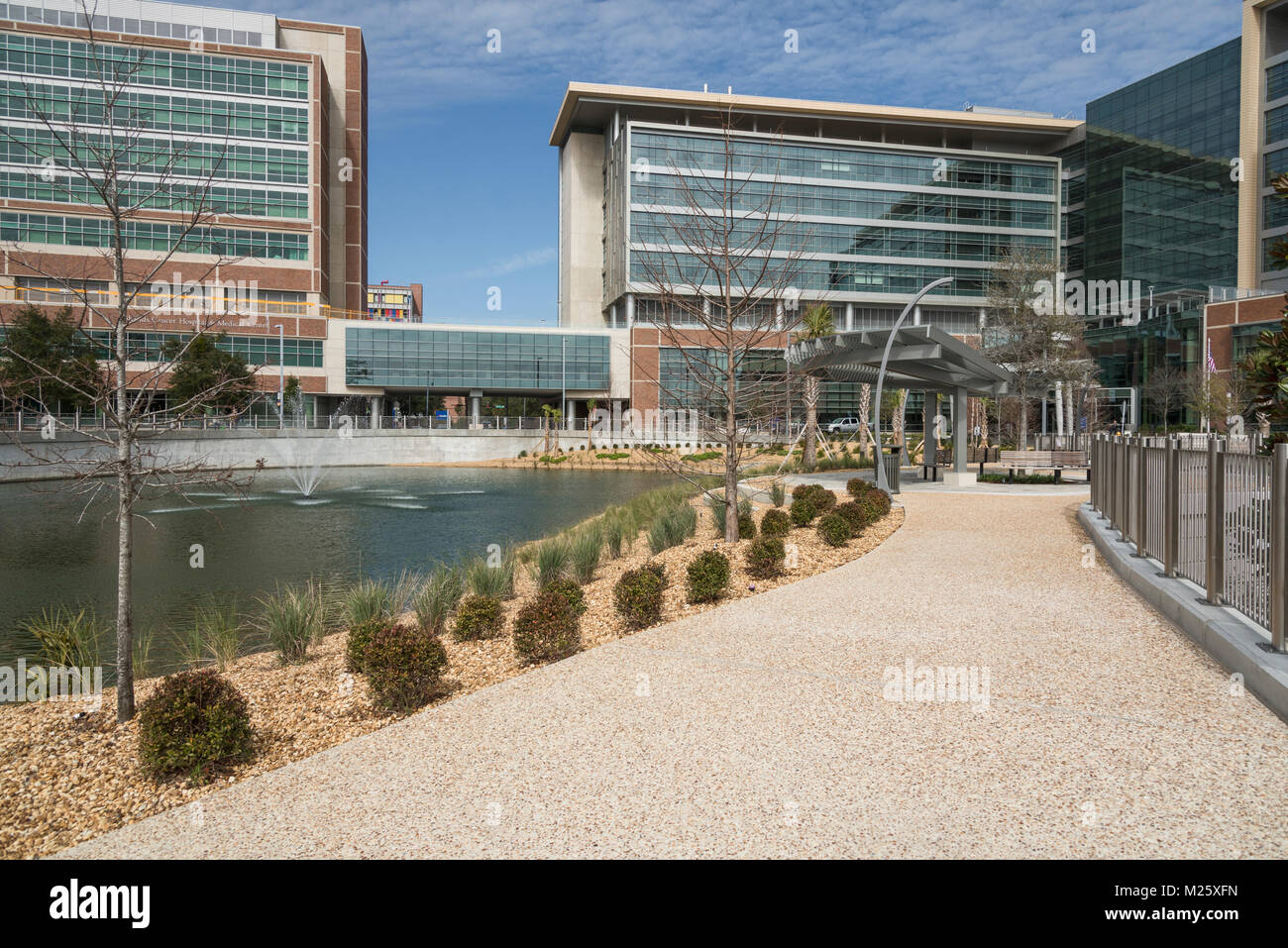 Shands UFHealth Cancer Hospital Gainesville, Florida USA Stock Photo