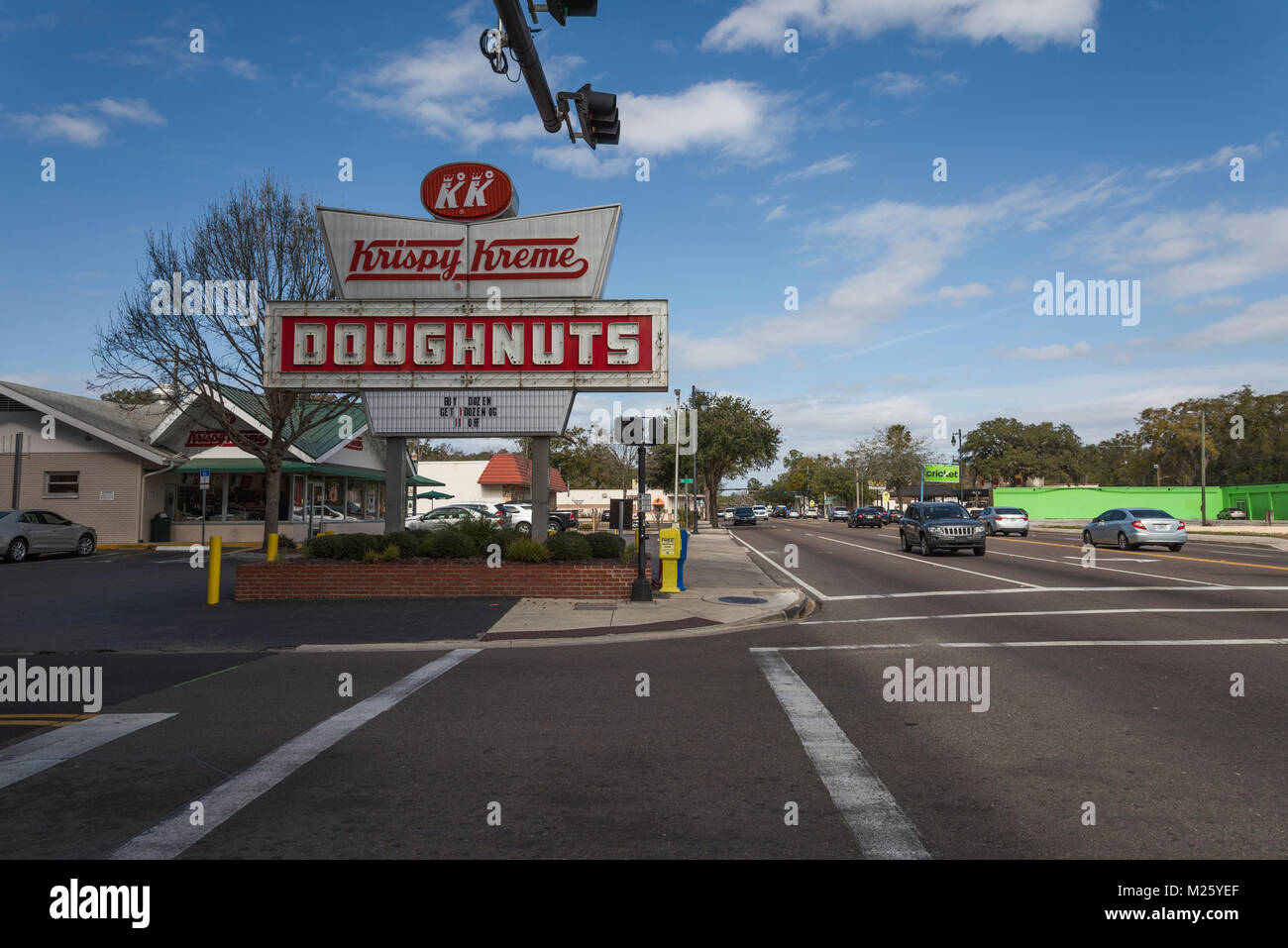 Krispy Kreme Doughnuts Gainesville, Florida USA Stock Photo Alamy