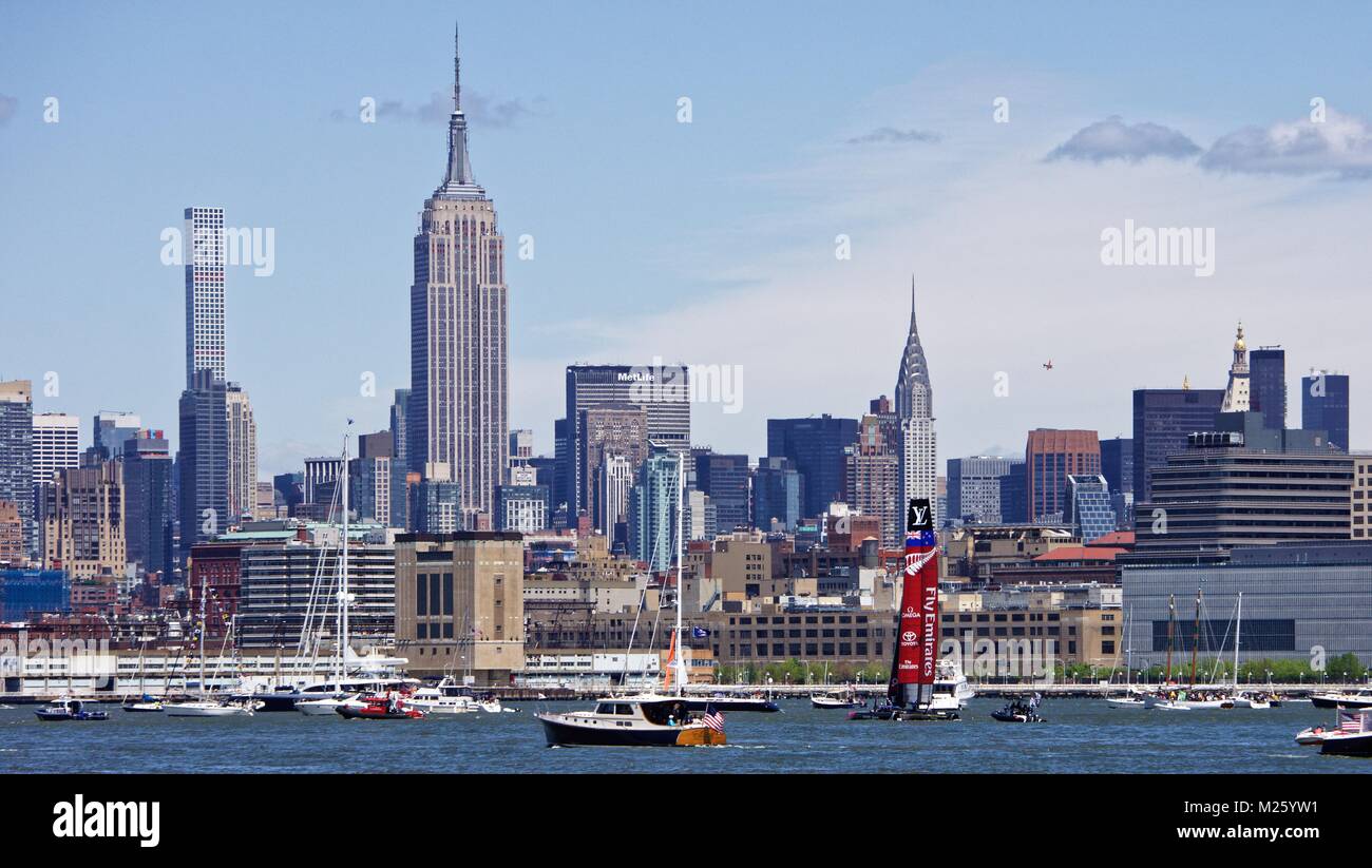 America's Cup in New York City Stock Photo - Alamy