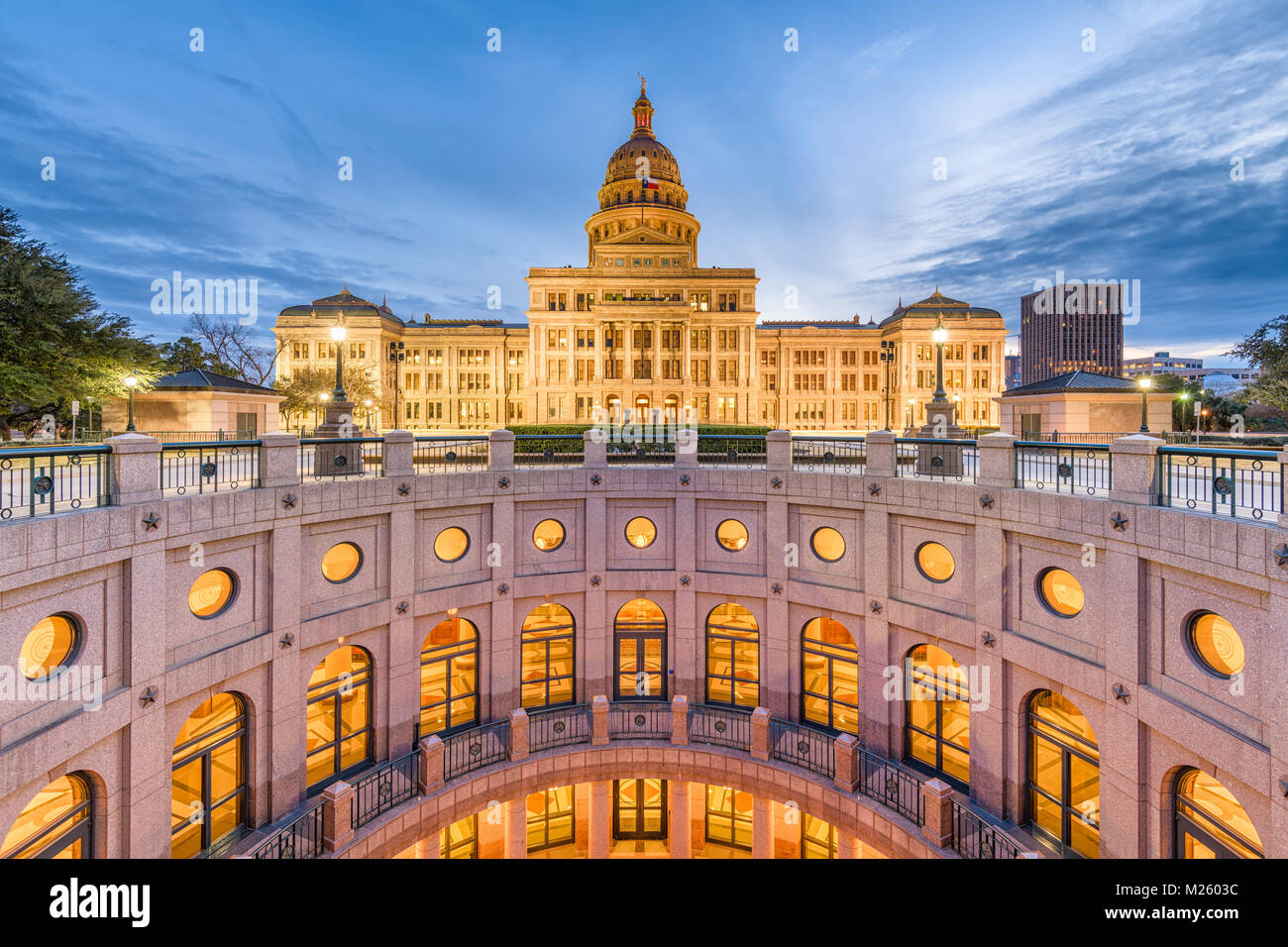 Austin, Texas, USA at the Texas State Capitol. Stock Photo