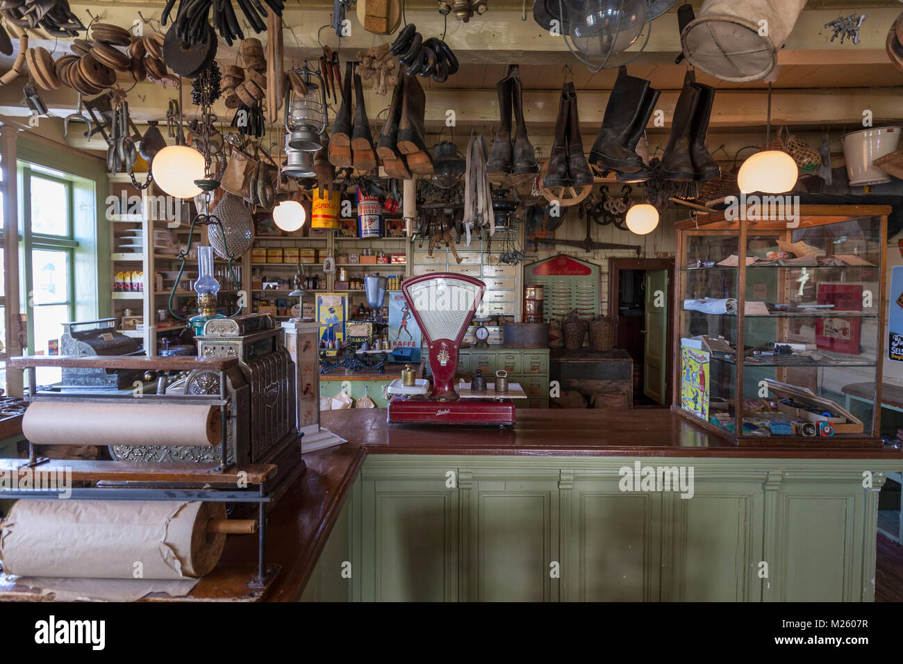Multi store shop with vintage ambient in Svolvær, island of Austvågøya