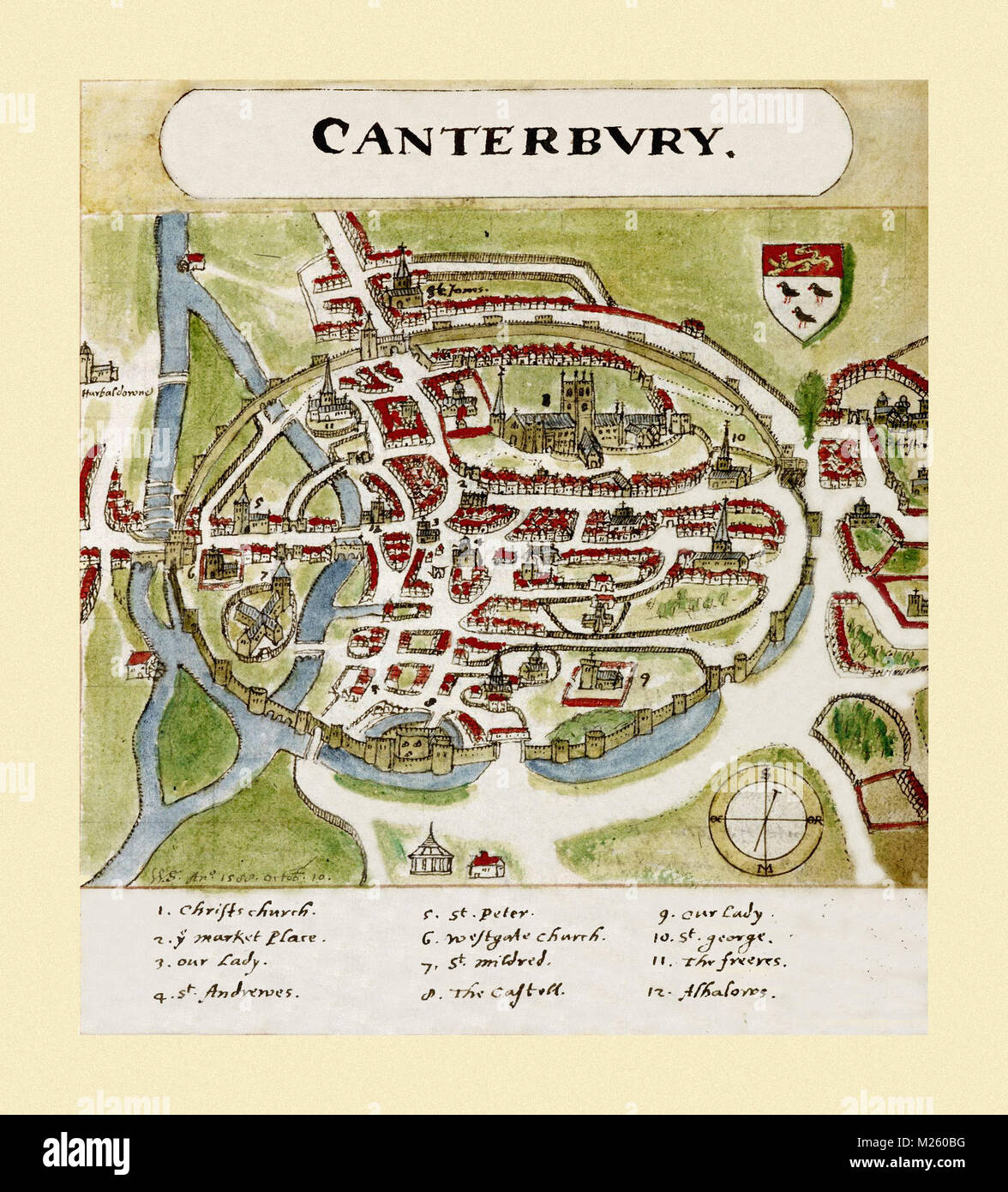 Canterbury Map Hi res Stock Photography And Images Alamy canterbury-map-hi-res-stock-photography-and-images-alamy