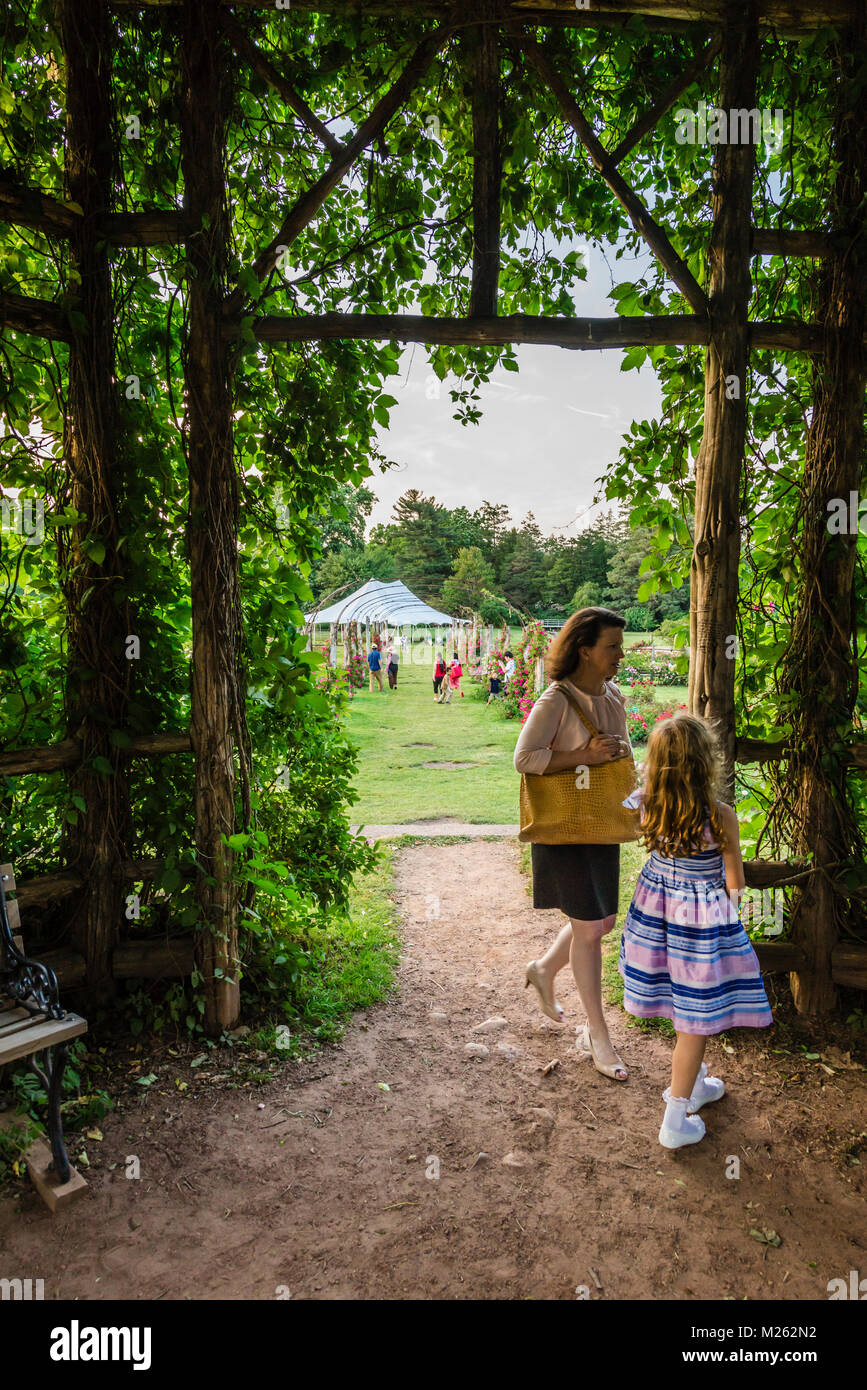 Elizabeth Park   Hartford, Connecticut, USA Stock Photo