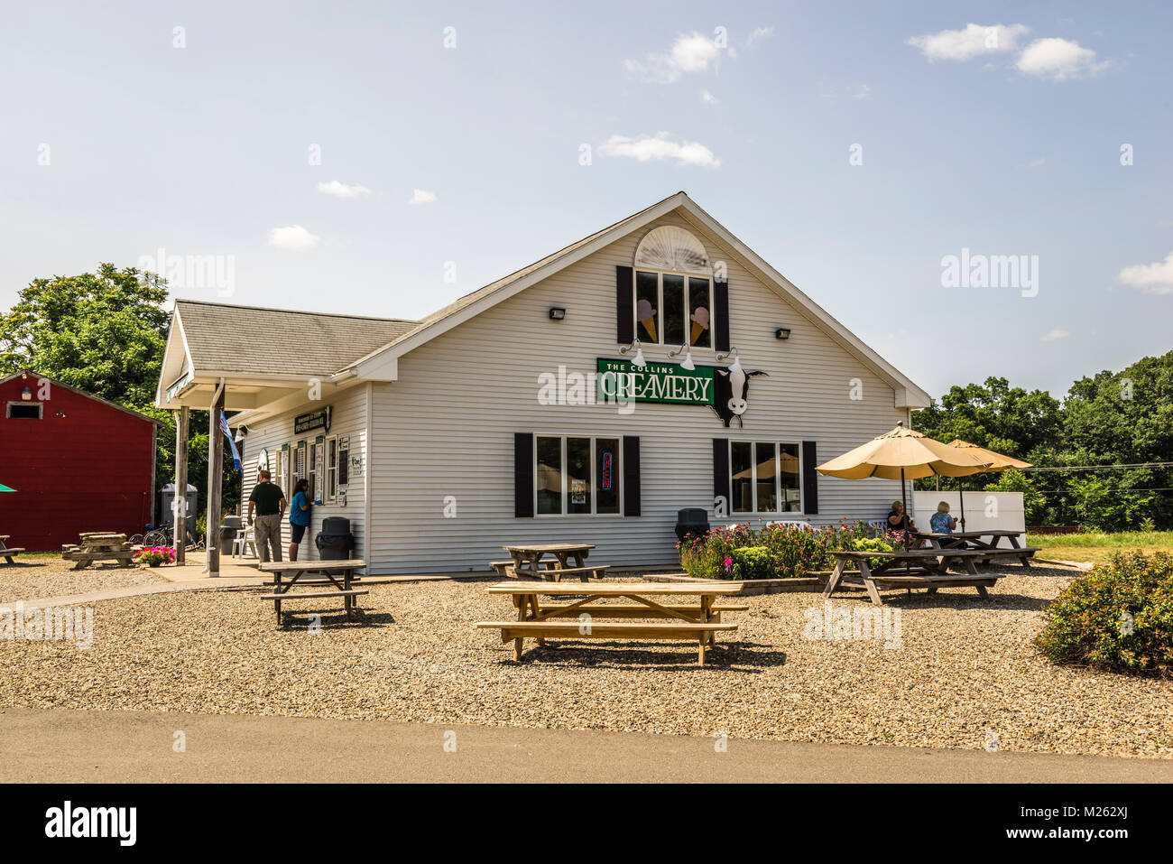The Collins Creamery Enfield, Connecticut, USA Stock Photo Alamy