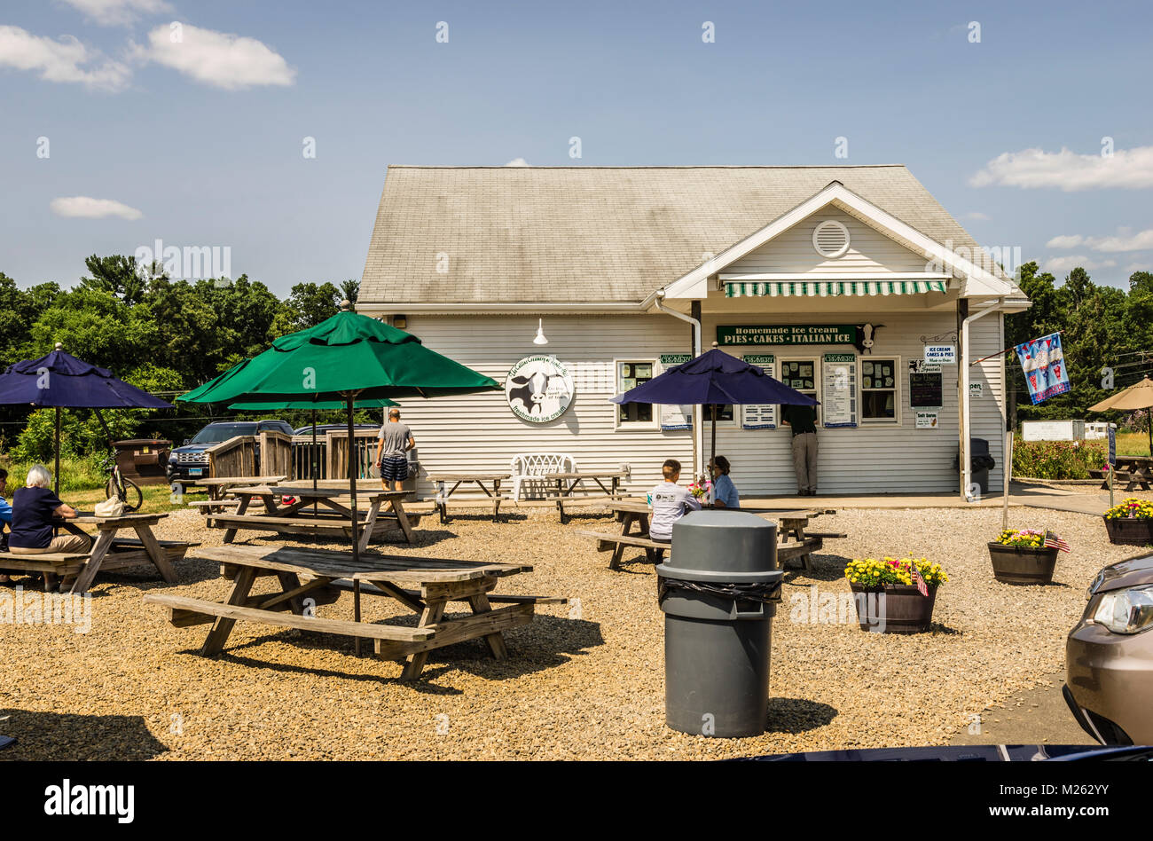 The Collins Creamery Enfield, Connecticut, USA Stock Photo Alamy
