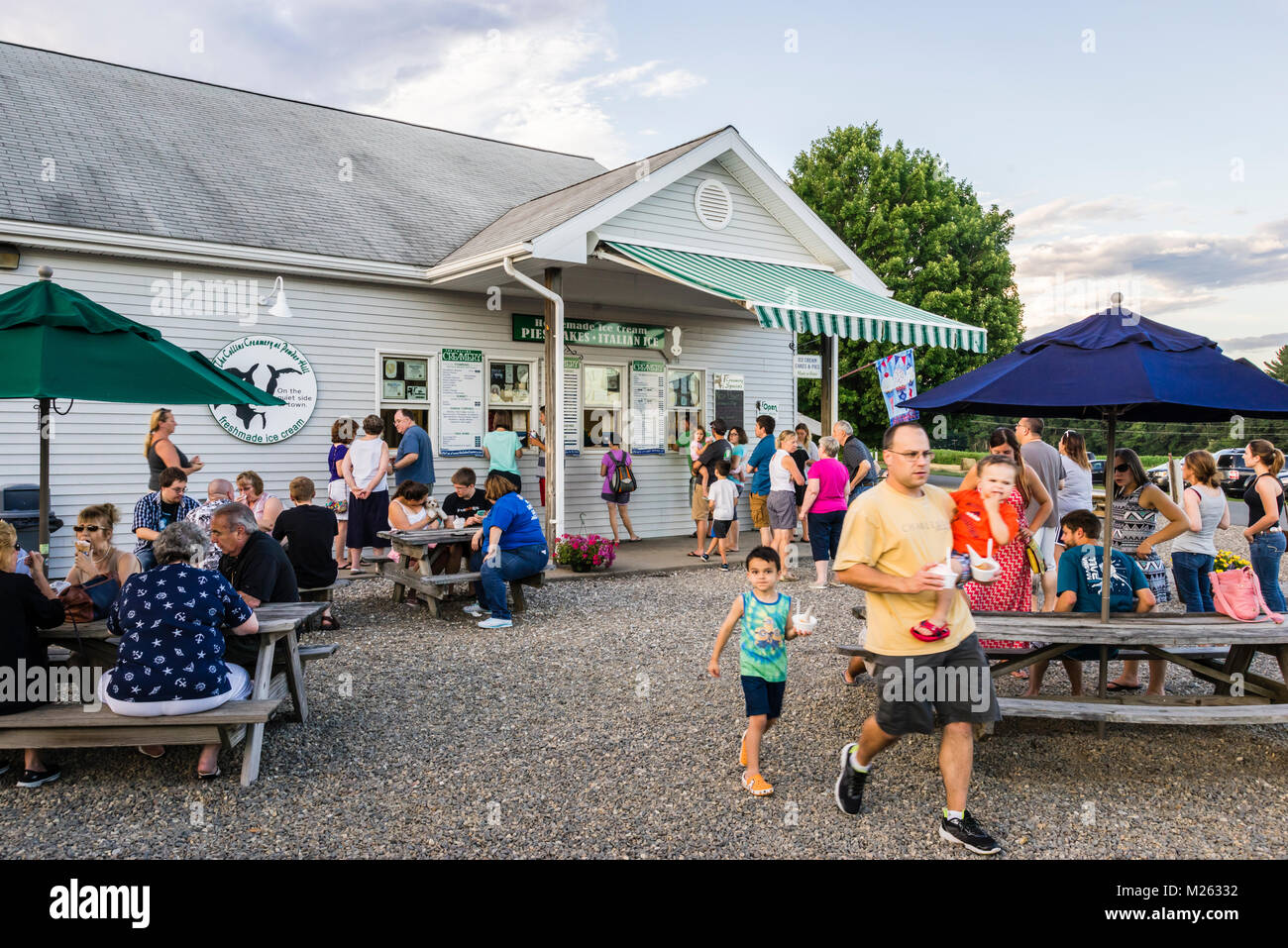 The Collins Creamery Enfield, Connecticut, USA Stock Photo Alamy