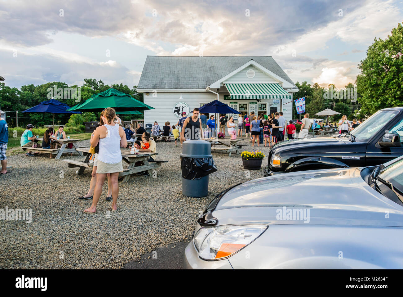 The Collins Creamery Enfield, Connecticut, USA Stock Photo Alamy