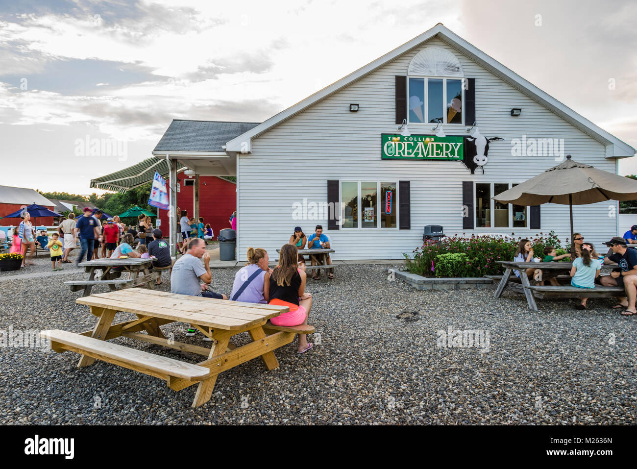 The Collins Creamery Enfield, Connecticut, USA Stock Photo Alamy