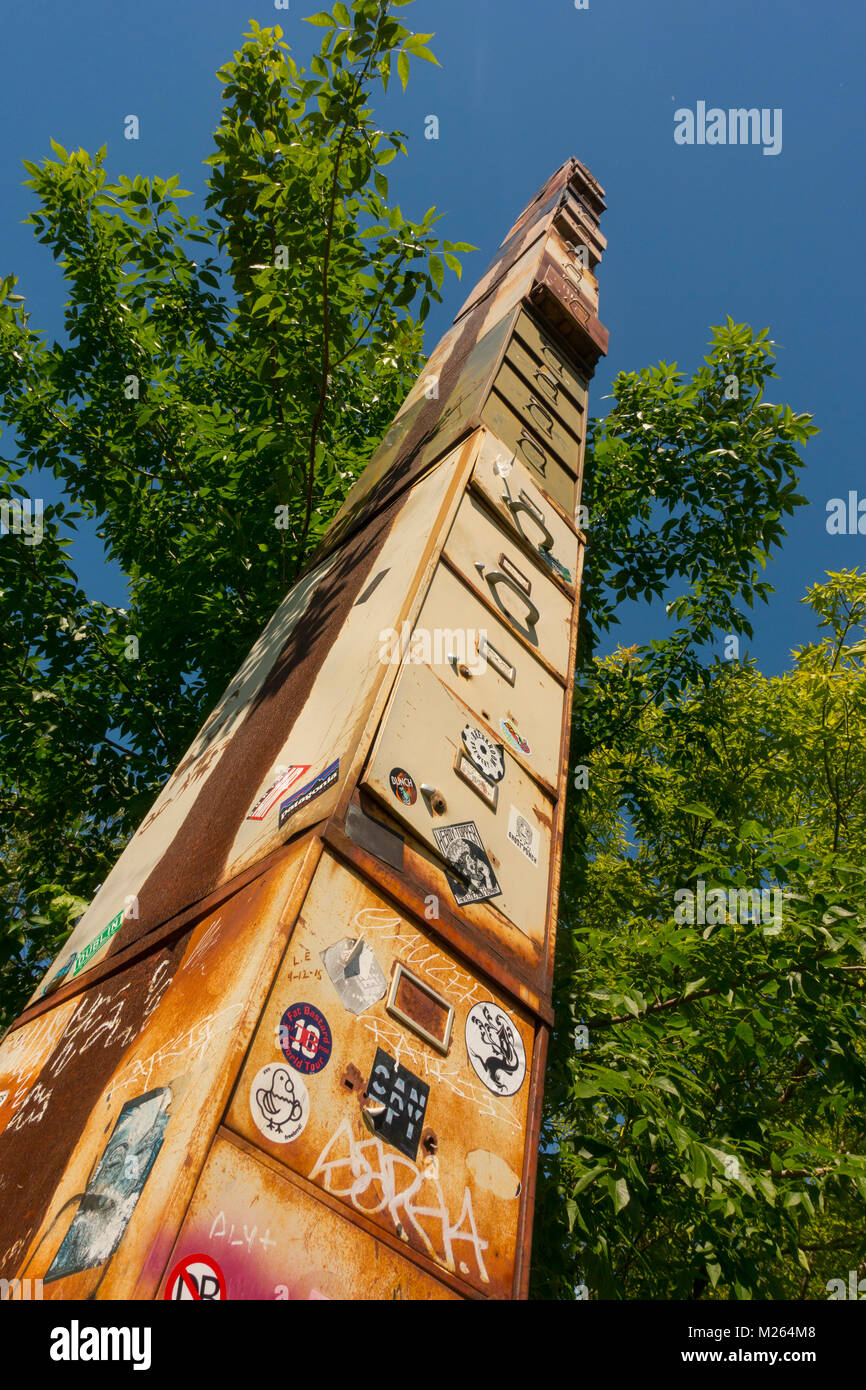 tallest filing Burlington VT Stock Photo Alamy