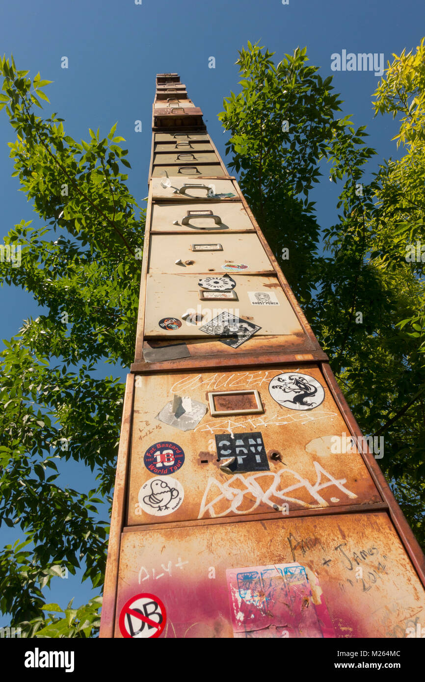 tallest filing Burlington VT Stock Photo Alamy