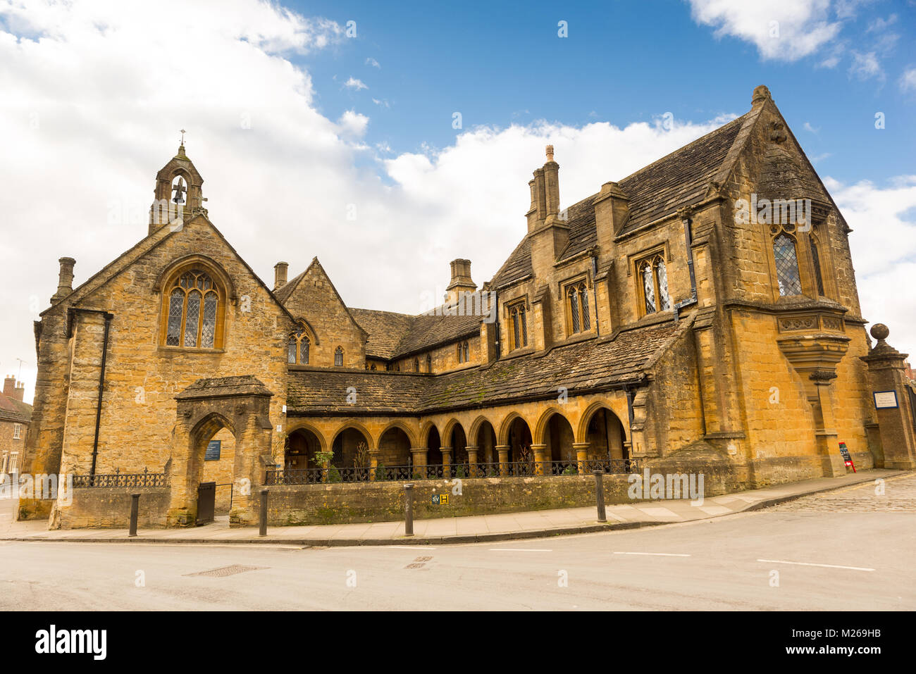 St John's Almshouse, Sherborne, Dorset, UK, has provided shelter for