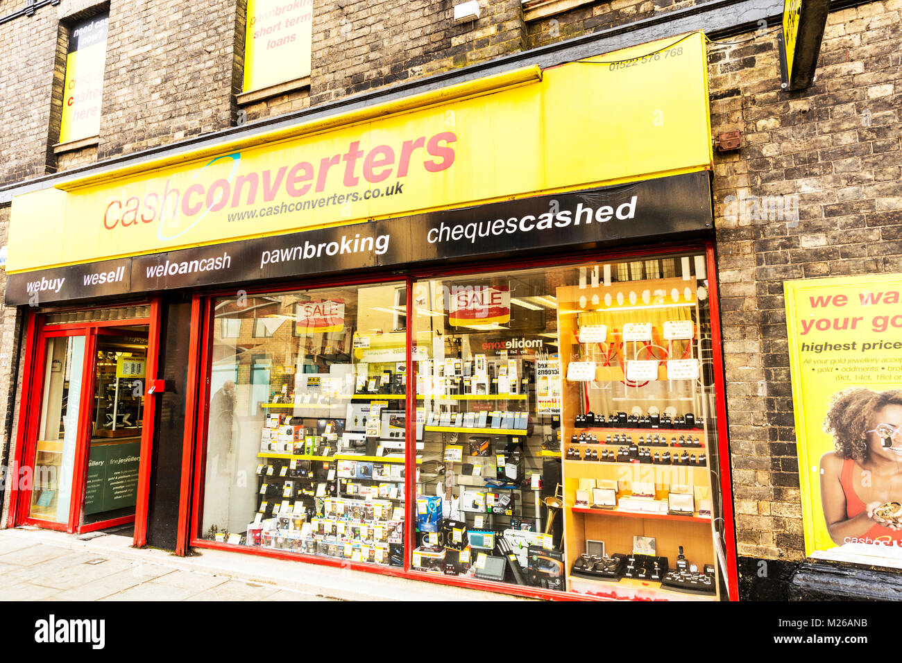 Cash converters shop front hi-res stock photography and images - Alamy