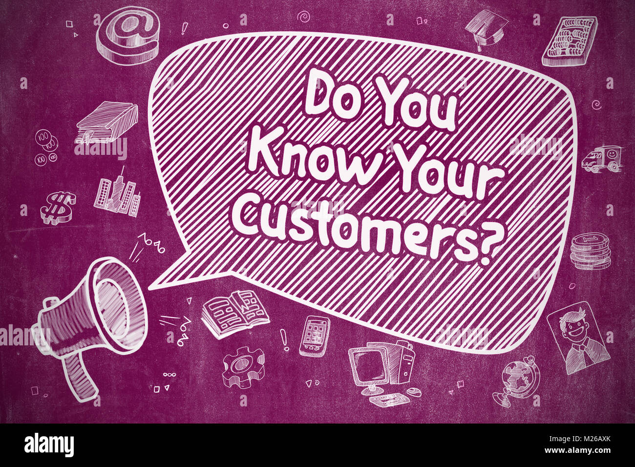 Do You Know Your Customers - Business Concept. Stock Photo