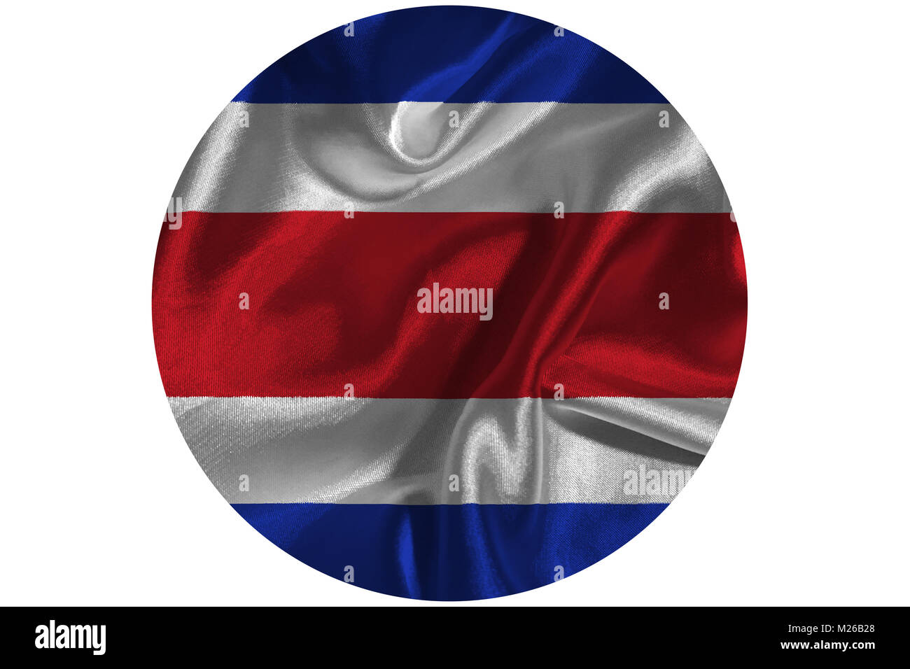 Printable Symbol On Costa Rica Flag