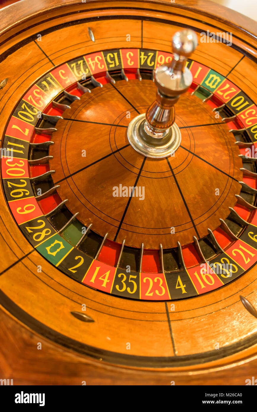 Russian roulette wheel is spinning at a , Stock Video