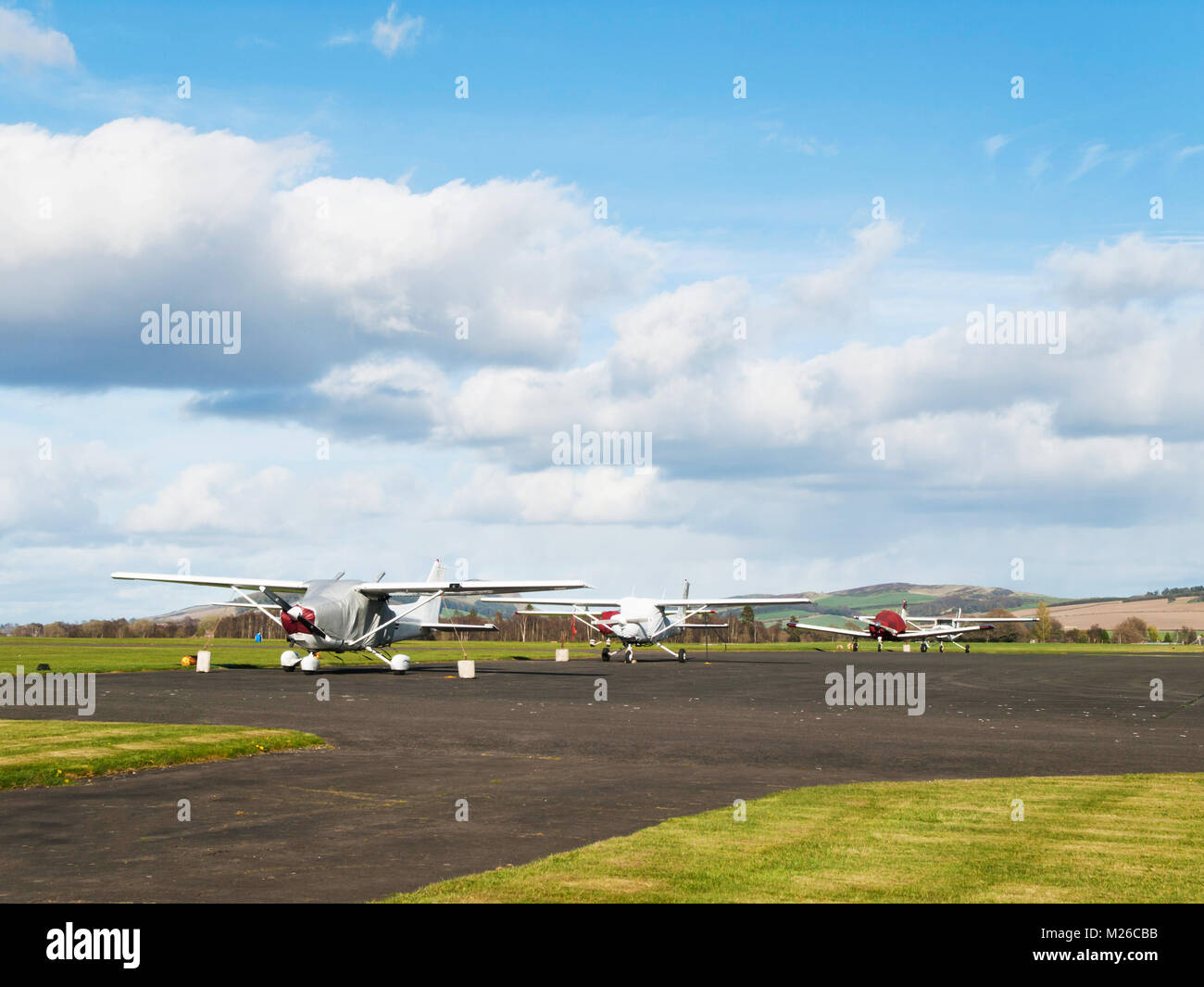 Small runway landing ultralight hi-res stock photography and images - Alamy